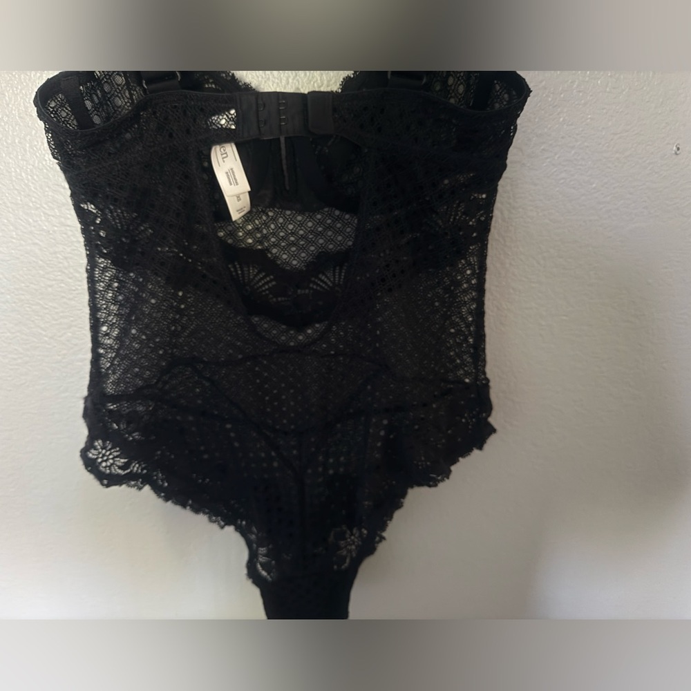 Auden Black Lace Bra Bodysuit - Picture 5 of 7